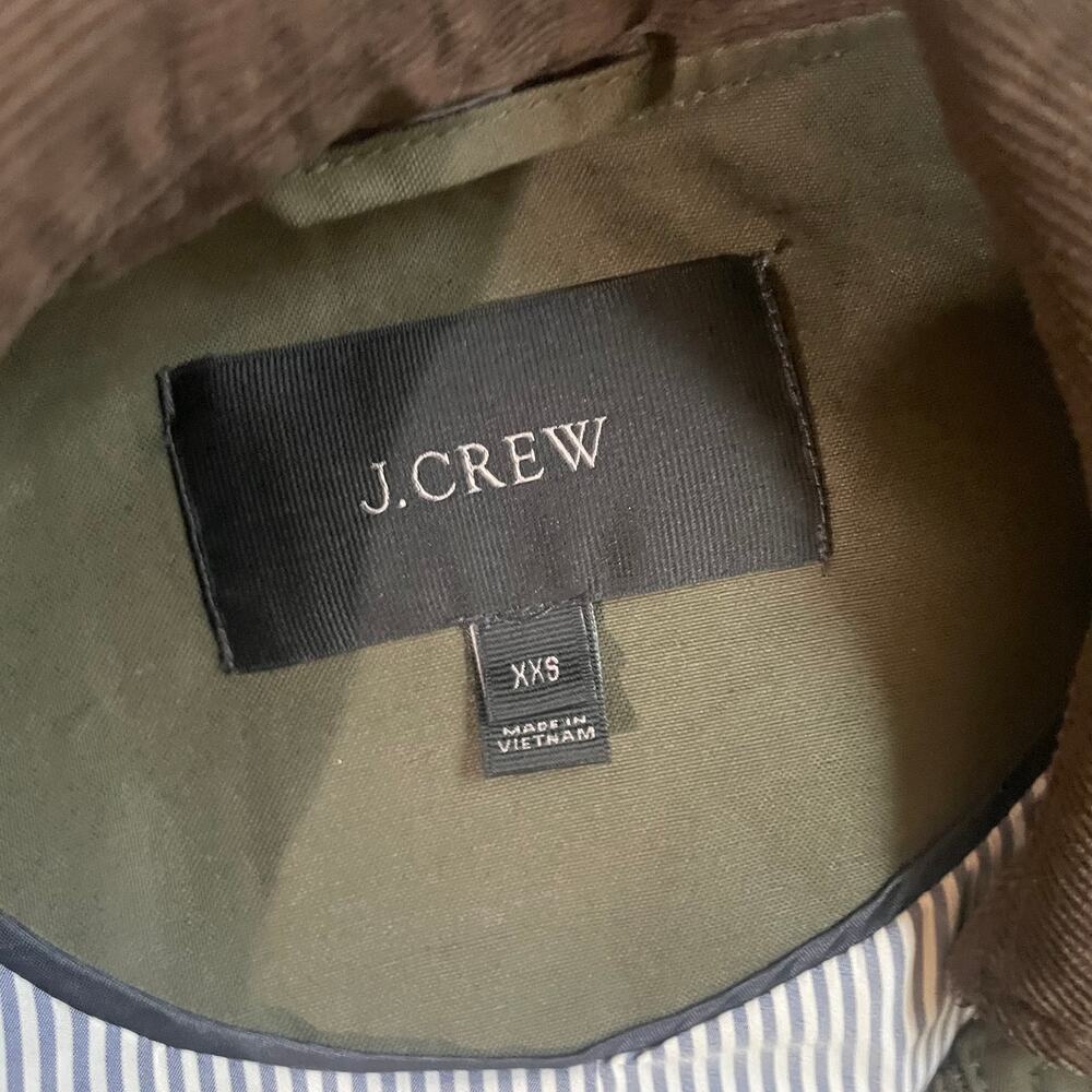 J.crew moss green field trench coat - Picture 7 of 12